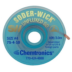 Prostech-Chemtronics-75-4-10-Soder-wick-unfluxed