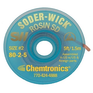 Prostech Chemtronics 80-2-5 Soder-Wick Rosin Flux.