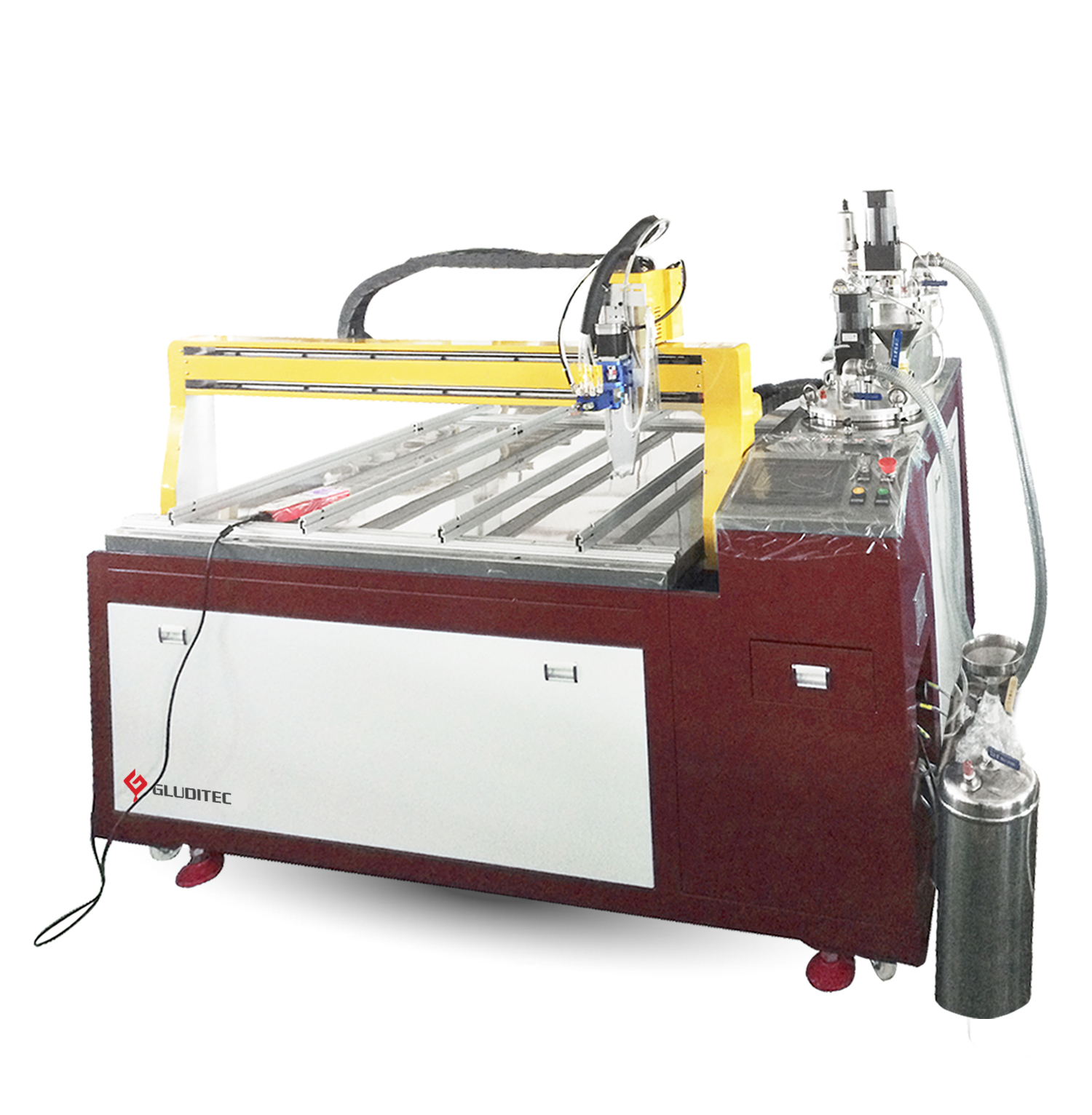 vacuum potting process