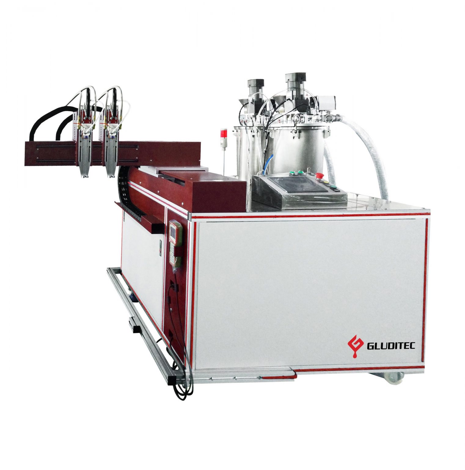 vacuum potting process