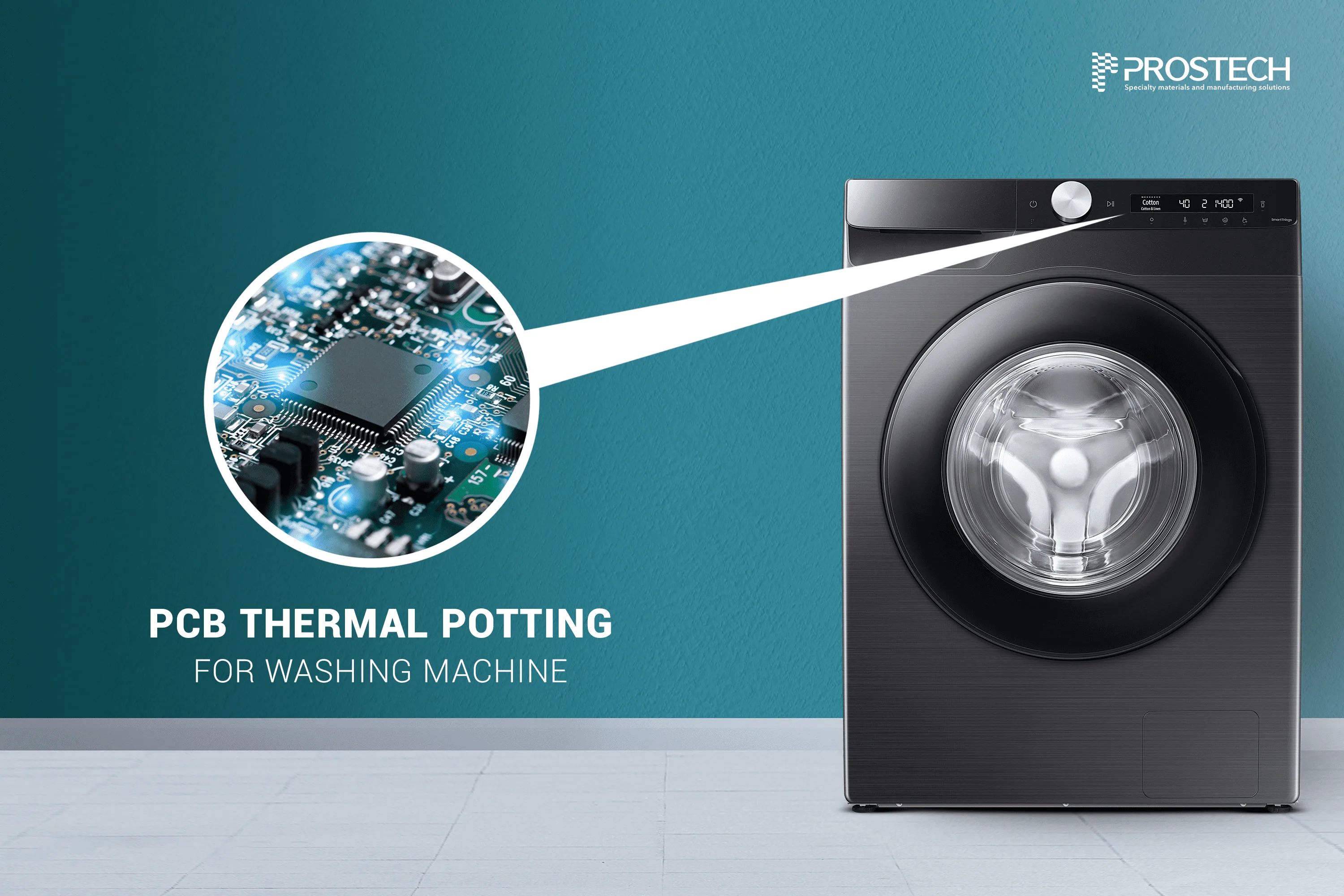 potting washing machine