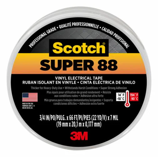 3M™ Scotch® Super 88 Vinyl Electrical Tape 6143-BA-10