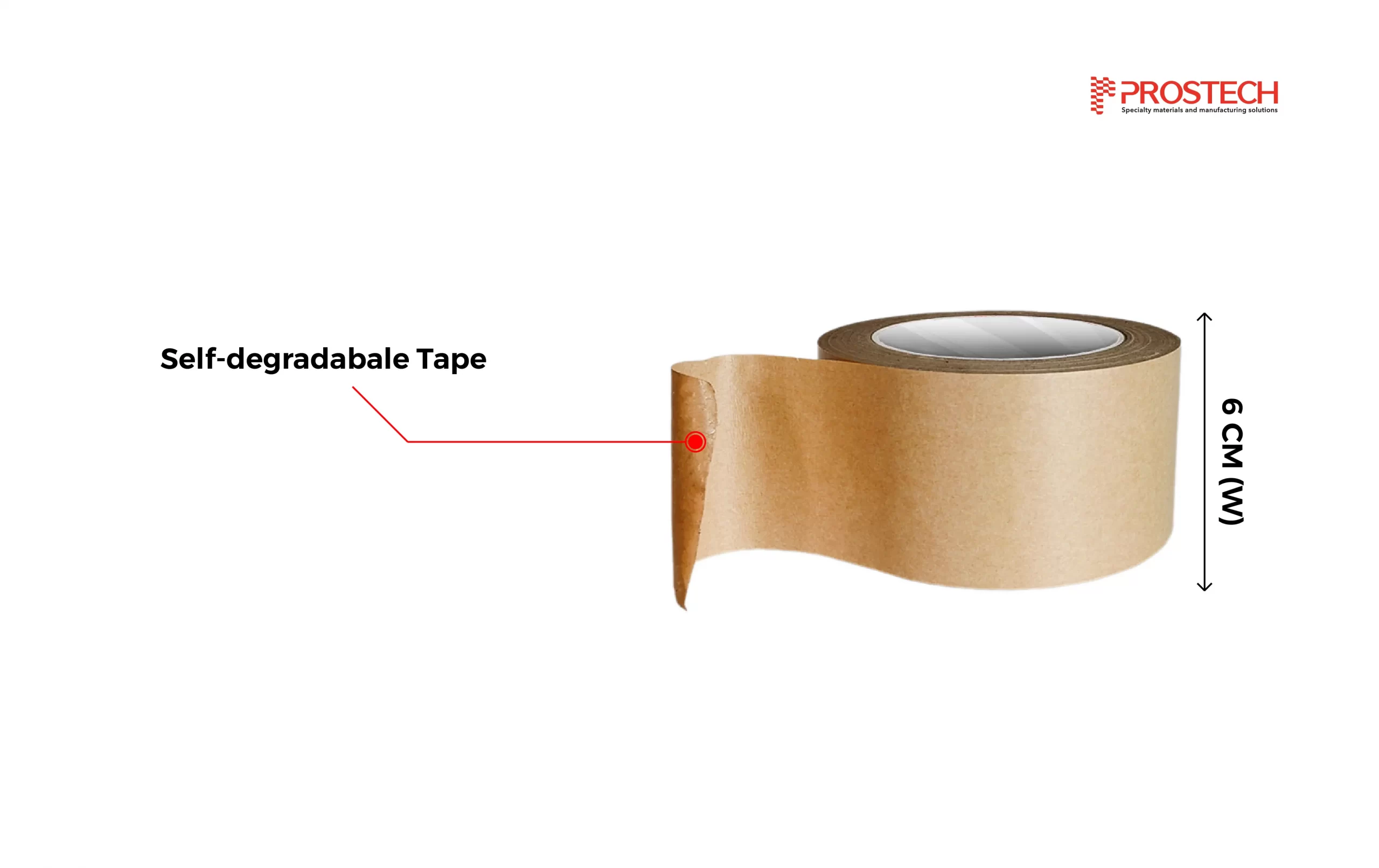 Self-degradable Tape