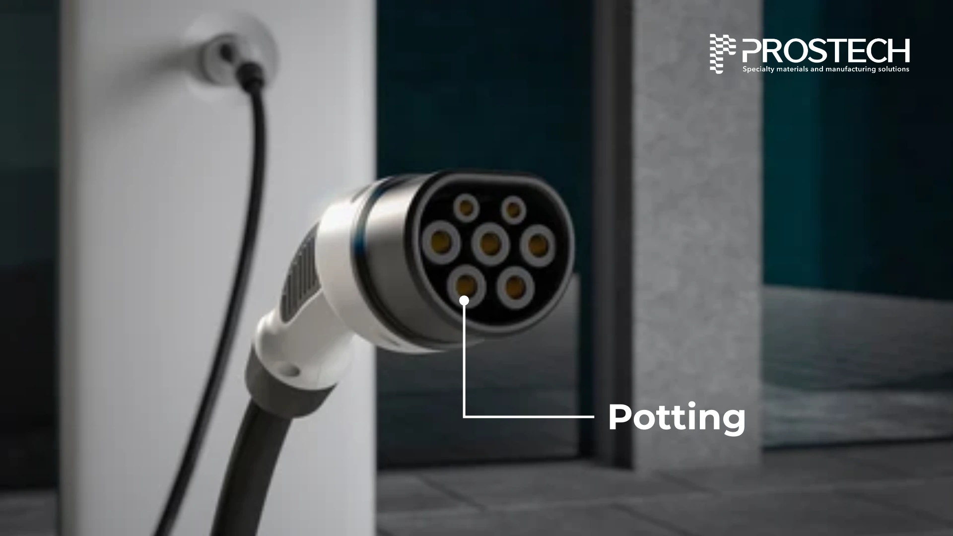 potting ev charging point