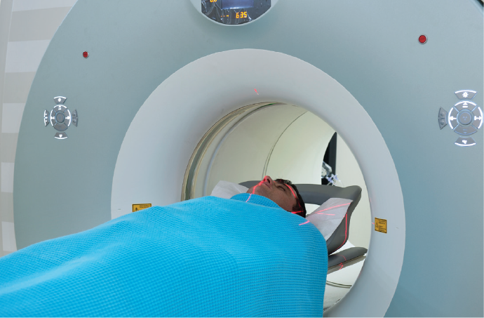 Silicone Potting Compound for Portable CT Scanning