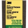 3M™ Sanding Sponge 907-ESF, Dual Grit Block, Extra Fine/Fine
