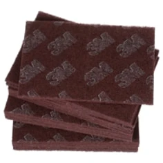 Scotch-Brite™ Production Hand Pad 8447, HP-HP, A/O Very Fine, Maroon Prostech Vietnam