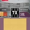 3M™ NO-SLIP GRIP™ Sanding Sheets 20120-NSGE