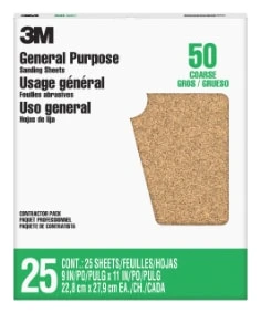 3M™ Aluminum Oxide Sandpaper 99406NA-M