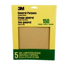 3M™ Aluminum Oxide Sandpaper Fine, 9001NA
