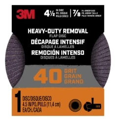 3M™ Heavy Duty Removal 4.5 inch Flap Disc FlpDisc4.5in40
