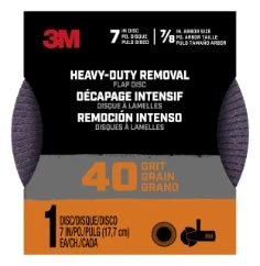 3M™ Heavy Duty Removal 7 Inch Flap Disc FLPDisc7In40