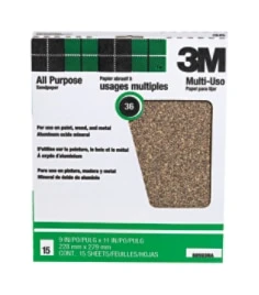 3M™ Pro-Pak™ Aluminum Oxide Sandpaper 88593NA-15