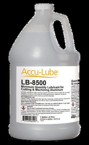 LB-8500 Minimum Quantity Lubricant for Cutting & Machining Aluminum