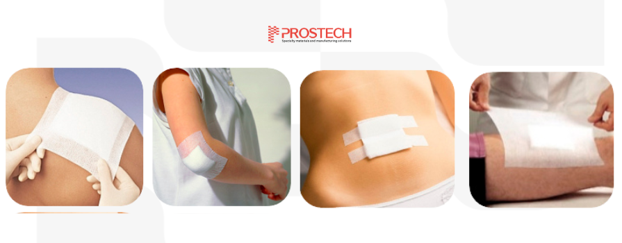 tapes die-cut for long-term wearable medical