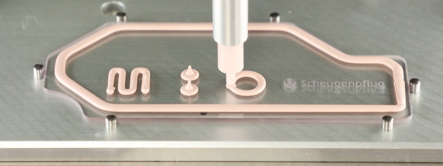 Liquid-Dispensed Silicone Thermal Pad / GapFiller SilCool* TIA282GF (XE14-TM009)