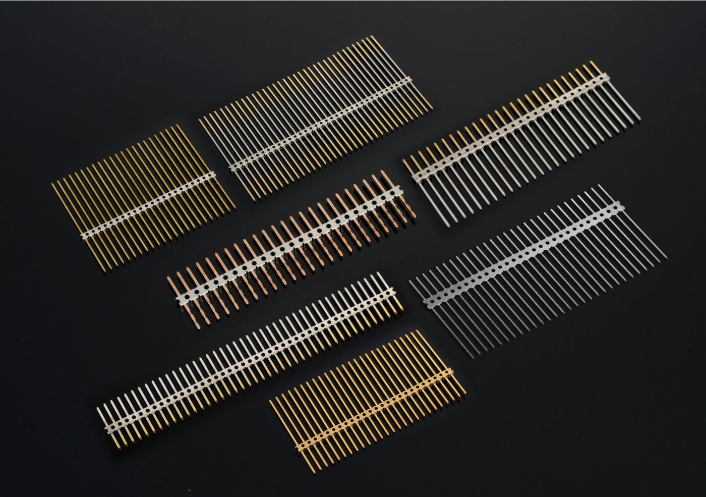 HIFAM gold-plated and tin-plated continuous tape square pins